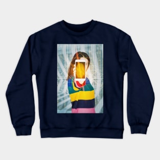 fingerprint Crewneck Sweatshirt